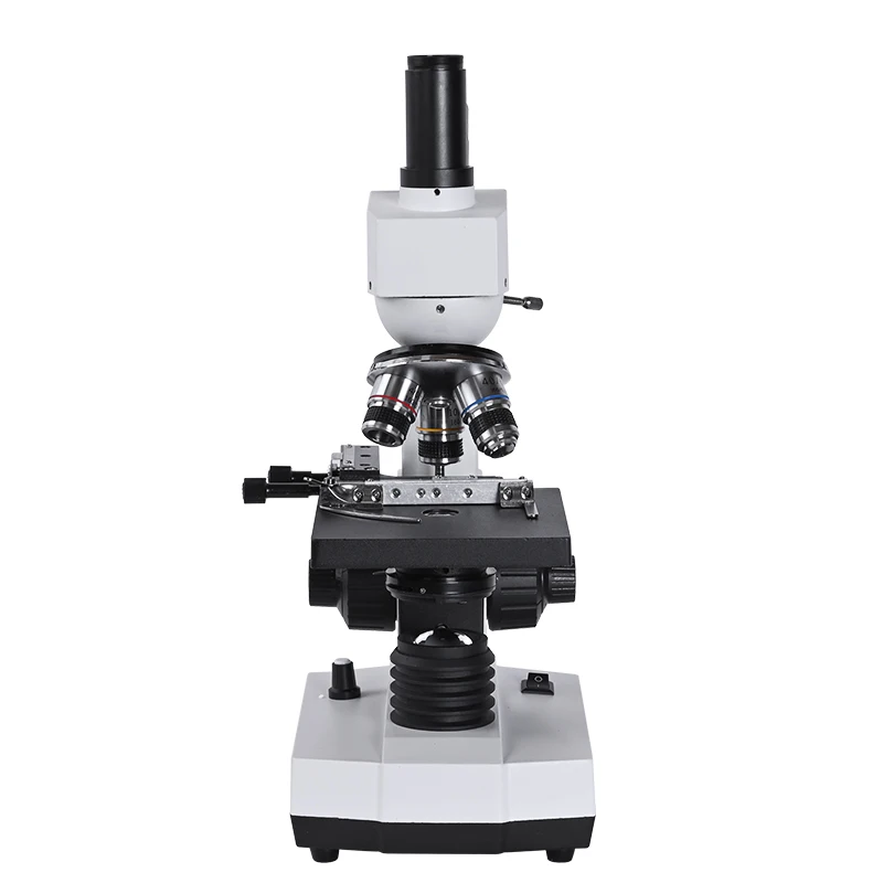 Microscopio Binocular 1600X complejo HD, laboratorio biológico profesional, LCD de 7 pulgadas, cámara digital VGA HDMI, ocular electrónico USB
