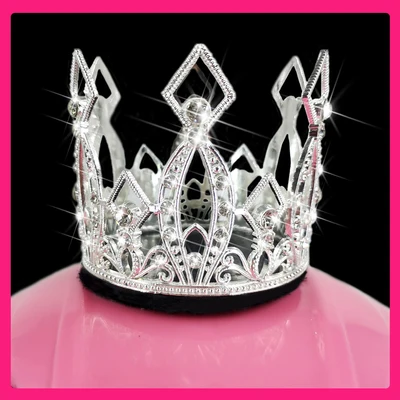 Motorcycle Helmet Crown Decor for Women