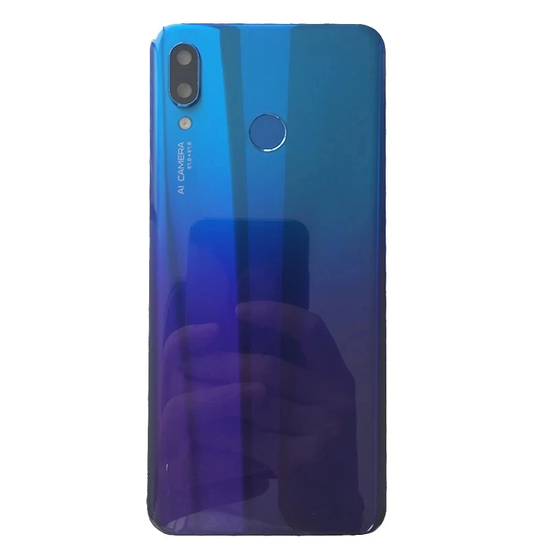 For Huawei Nova 3 Battery Cover Back Glass Rear Door Housing Case For Huawei Nova3 Battery Cover With Camera Lens