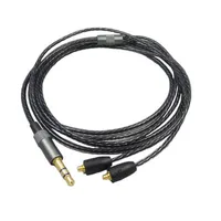 Cable para Shure SE215 SE425 SE535 SE846 UE900 Cable de auriculares reemplazo MMCX Jack piezas de reparación de Audio