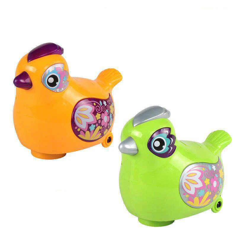 1Pcs Funny Turtle Bird Hen Walk Laying Eggs Electric Singing Luminous Children Entertainment Toys Cute Make Child Happy Toy