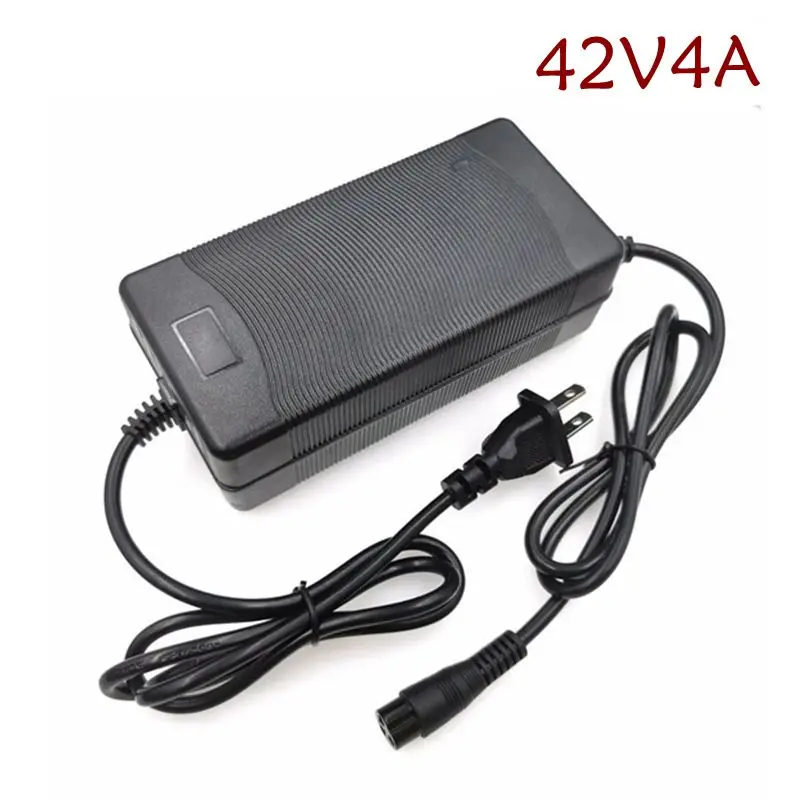 

36V 4A battery charger Output 42V 4A Charger 12mm GX16 Lithium Li-ion Li-poly Charger For 10 Series 36V