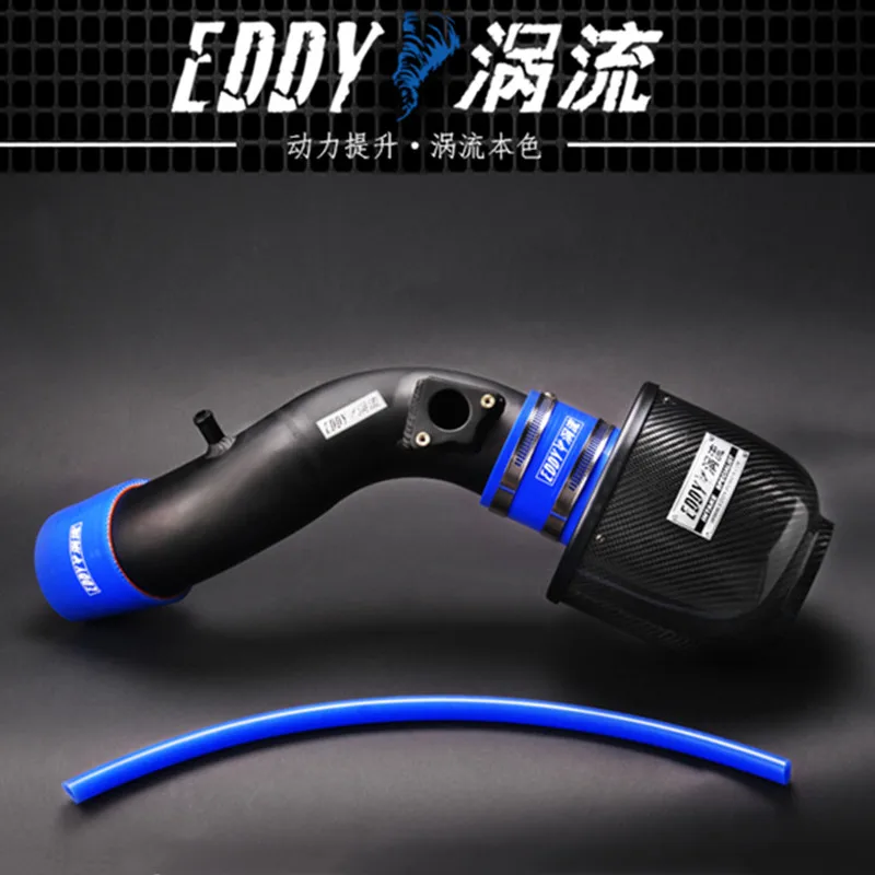 EDDY Intake System Air Intake Pipe & Carbon Fiber Air Filter for Honda Accord 2.4L 2008-2013 Car Engine Parts Accessories