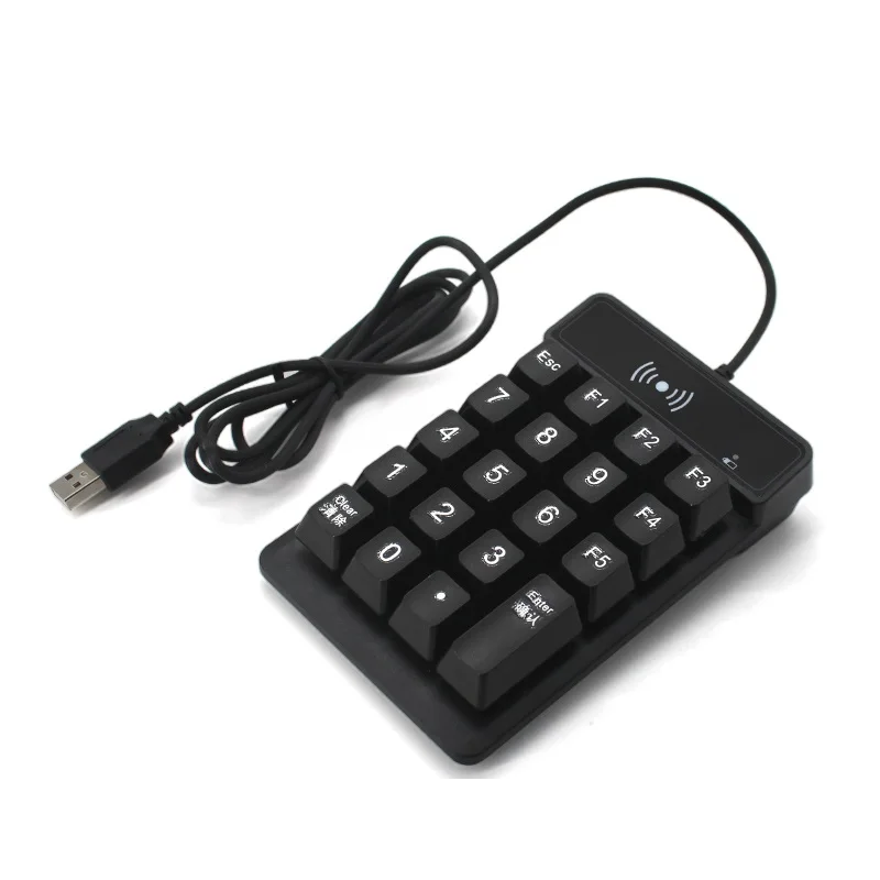 RFID 13.56Mhz Numeric Keypad Reader 14443A USB Interface