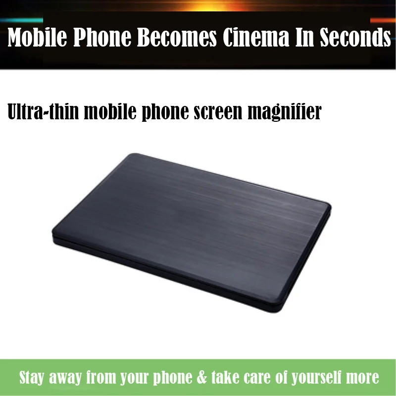 10X увеличительное стекло для экрана мобильного телефона HD 3D увеличительное стекло складная лупа с линзой Френеля под давлением