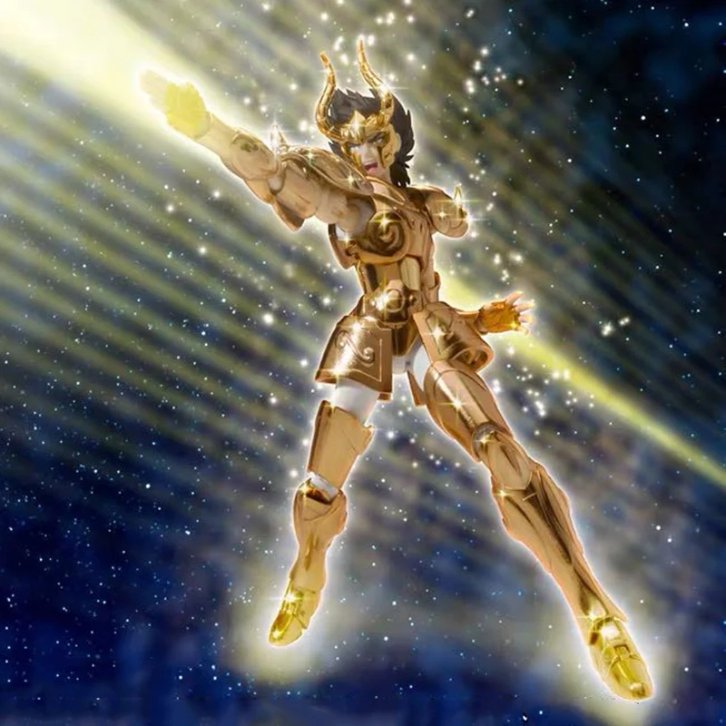 

Saint Seiya Cloth Myth EX Gold Capricornus Shura With Battle Damage Armor 2 set metal Armor cloth Action Figure In Stock CS Toys