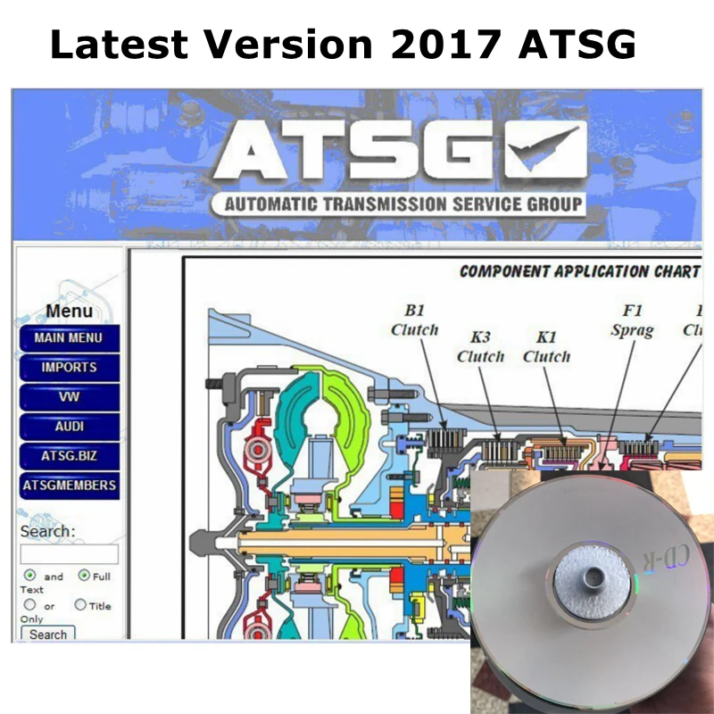 

Auto Repair Software ATSG 2017 (Automatic Transmissions Service Group Repair Information) Repair Manual Diagnostic Software