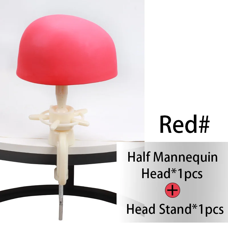 Silicon Ventilating Hand-Woven Mannequin Head
