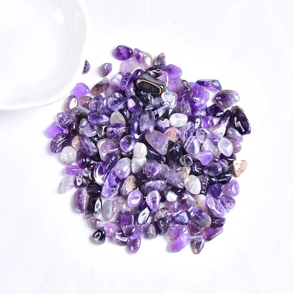 50g 100g Natural Crystal Gravel Specimen Rose Quartz Amethyst Home Decor Colorful for Aquarium Healing Energy Stone Rock Mineral