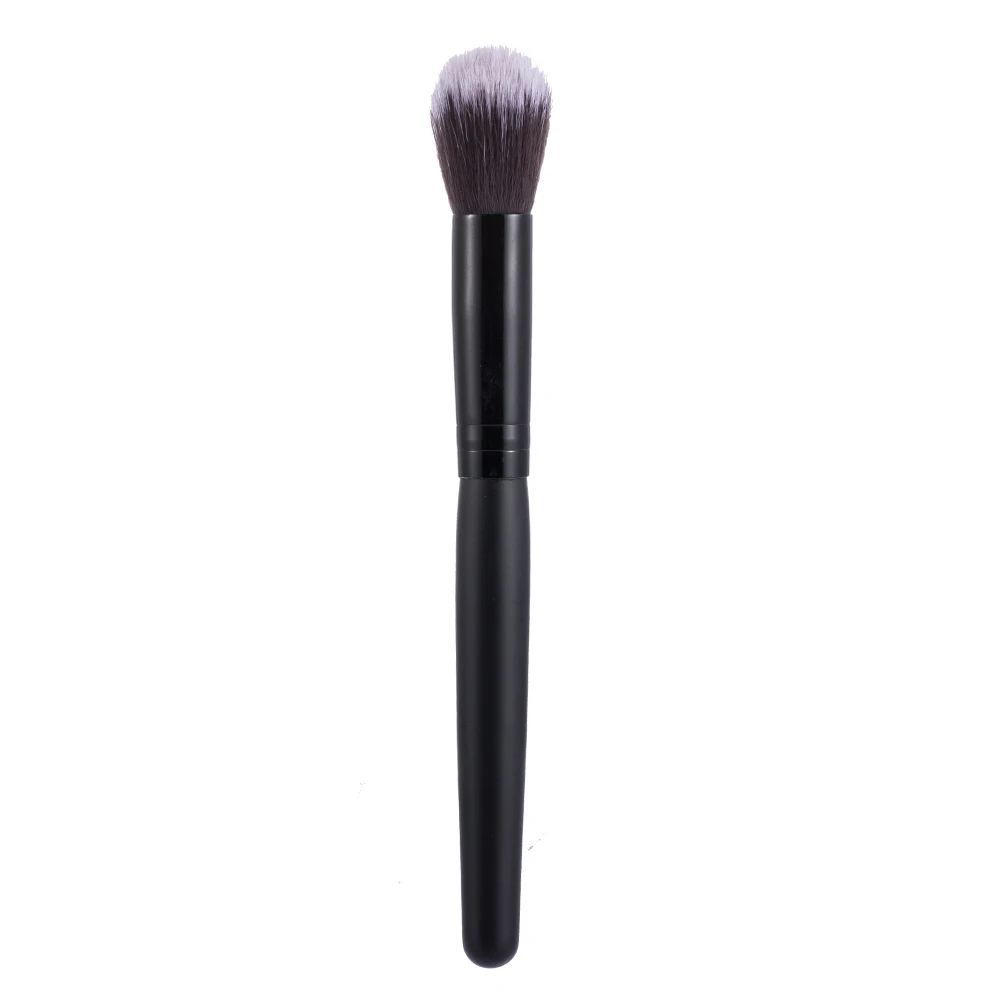 1pcs Professional Beauty Powder Brush Foundation Concealer Contour Powder Brush Wood Black Handle Makeup Cosmetic Tools