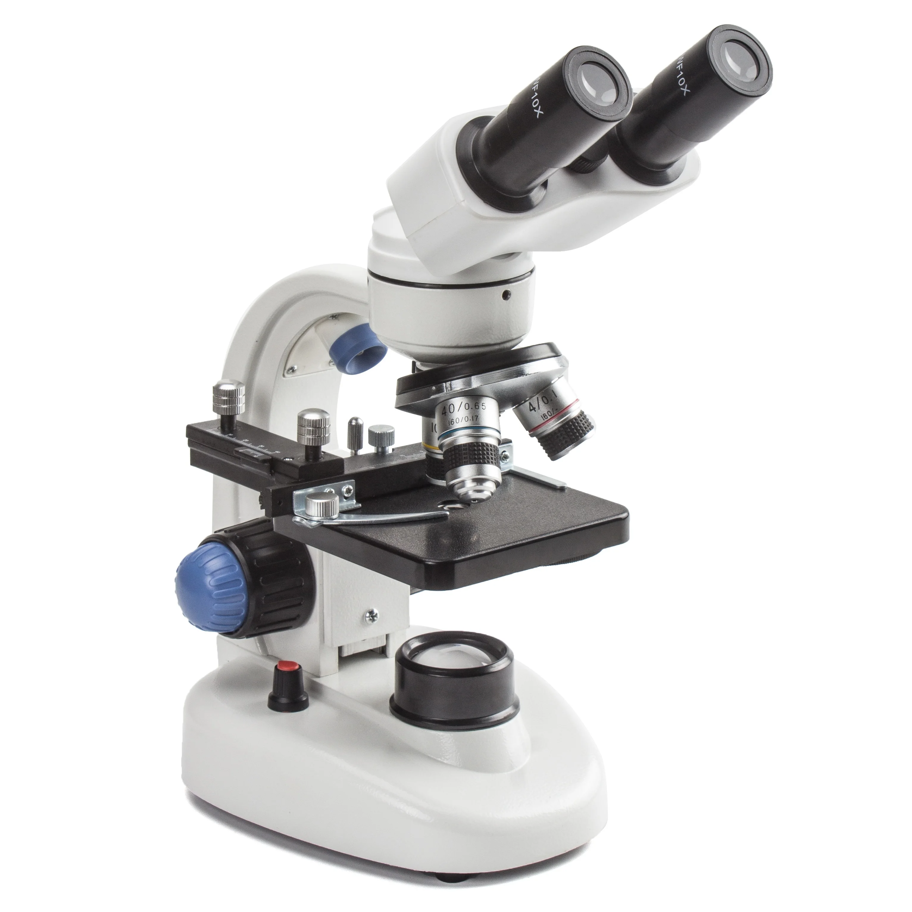 2022 new! the most cheapest 2500X magnification binocular microscope EHM-215, economic school education microscope