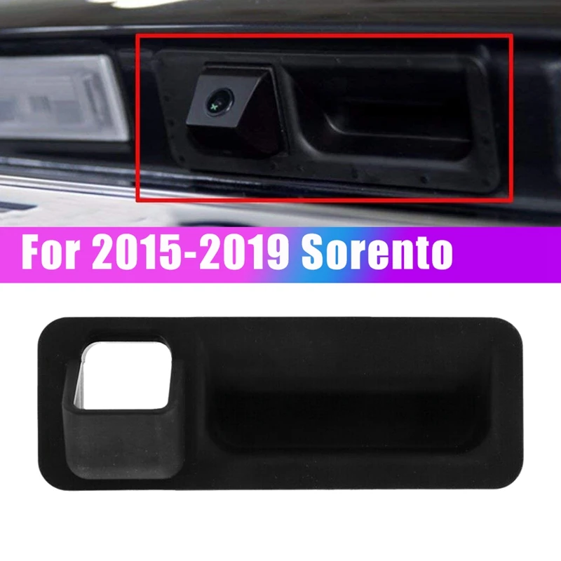 Rear Trunk Boot Tailgate Handle Switch Open Button Without Camera for 2015-2019 KIA Sorento 81260C5010