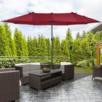Outsunny extra large double sunshade sun protection Patio sun shade sunshade