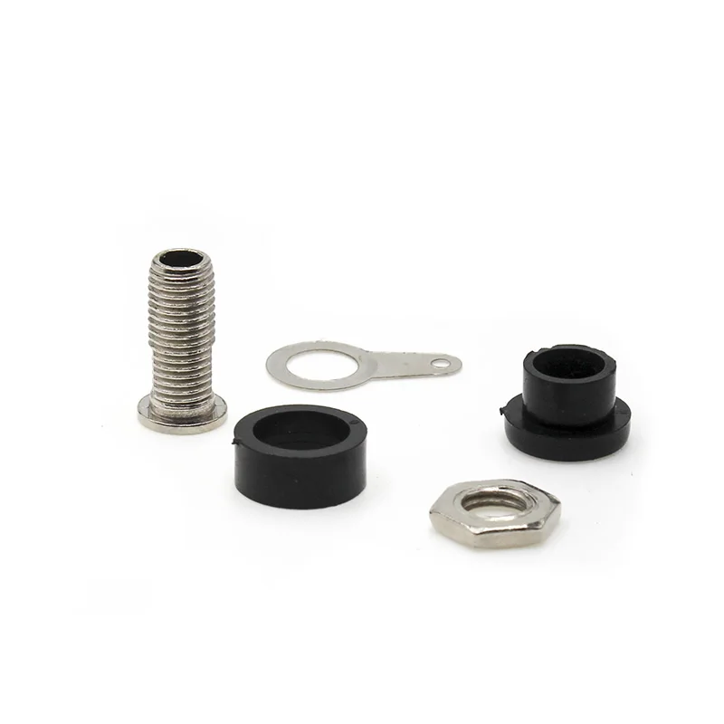 10 Stuks/Batch 4Mm Banaan Terminal 4Mm Banaan Socket Plug Inverter Verbinding Adapter Diy Rood Zwart