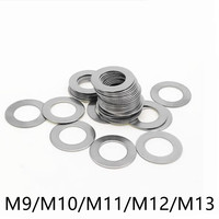 20PCS M9 M10 M11 M12 M13 Stainless steel Flat Washer Ultrathin gasket Thin  shim