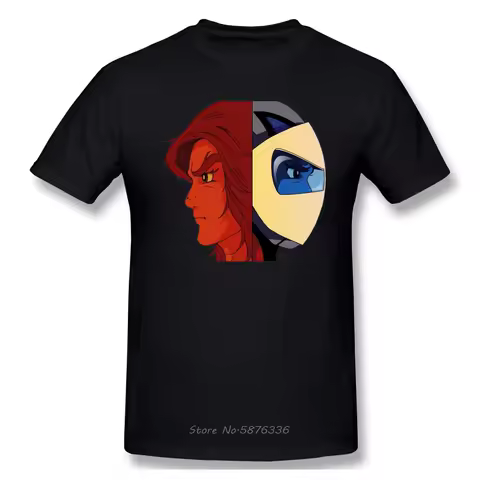 Actarus Goldrake T-Shirt Men Birthday Gifts Short Sleeves Funny Tee O Neck Cotton Clothes Humor T Shirt Tees Funny Harajuku