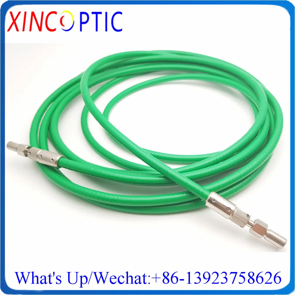 

3M 5M 10M D80-SI-600um Medical/Laser/Energy Fiber Big Diameter D80 600W Fiber Optic Patch Cord for Laser Welding Cutting Machine