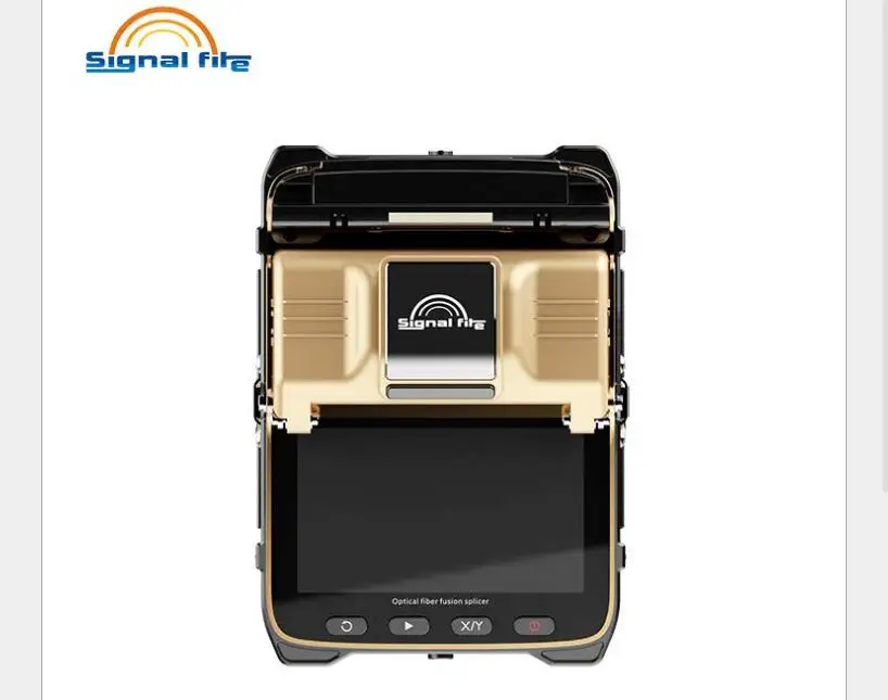 

Signalfire Optical Fiber Fusion Splicer AI-8C FTTH Fiber Automatic Optic Welding Splicing Machine 6 Motors