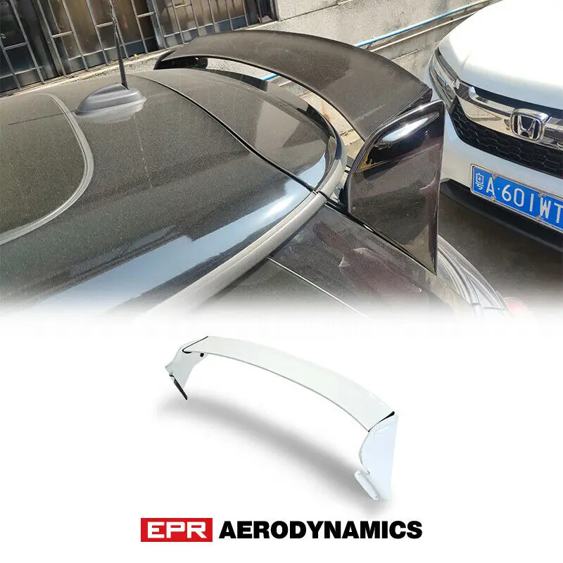 

For Mini F56 GP Style FRP Fiber Unpainted Rear Spoiler Wing With Adjustable Blade Exterior Accessories Body Kit