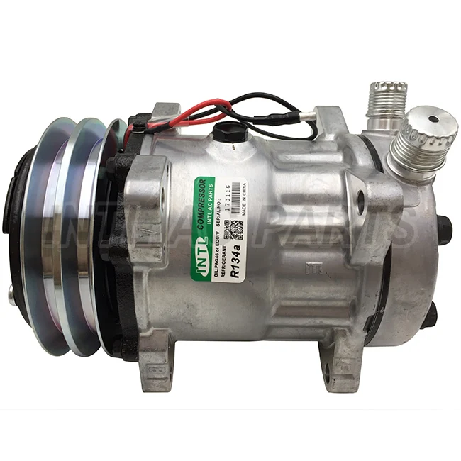 Sanden SD7H15 4345 4345E 4644 4647 4647U AC Compressor 6059 6122 7483 7825 7852 8062 8265 9556 9683 72239750 9822598 4647-9931