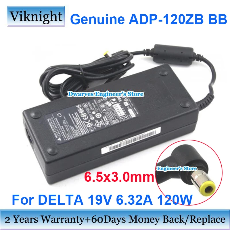 

Genuine ADP-120ZB BB 19V 6.32A 120W Adapter Charger For Delta 54Y8865 36001857 0B56090 For MSI GE620 C320 C305 For Lenovo C440