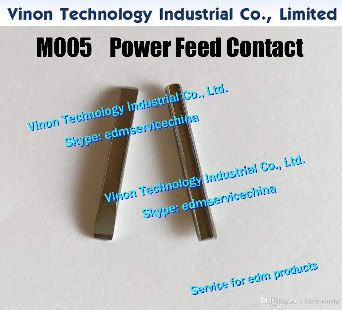 

X054D345H01 M005 Power Feed Contact 2.5x3x27.5mm Upper Current Supply X054-D345-H01, X054D345H02 for DWC-G,H,HA