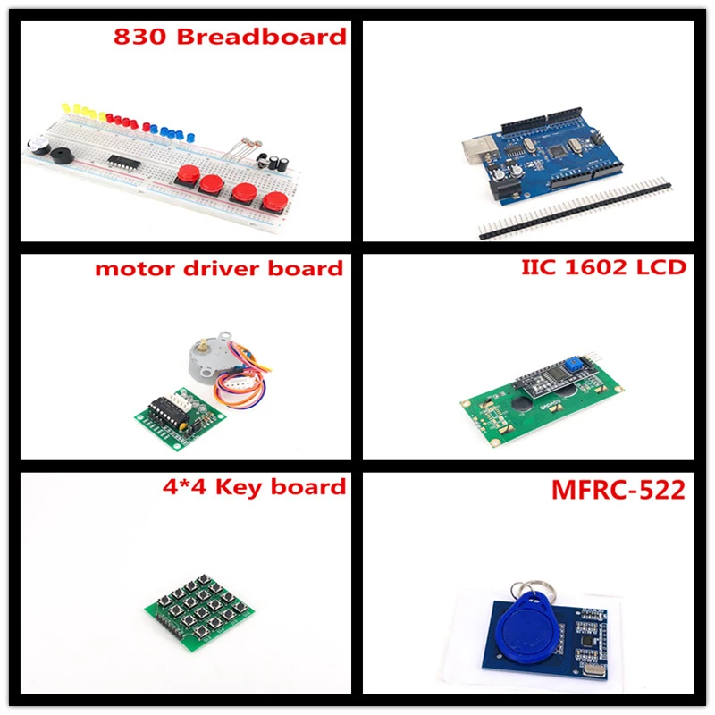 Imagem -05 - Rfid Starter Kit para Arduino Uno r3 Versão Atualizada Learning Suite com Caixa de Varejo Mais Recente