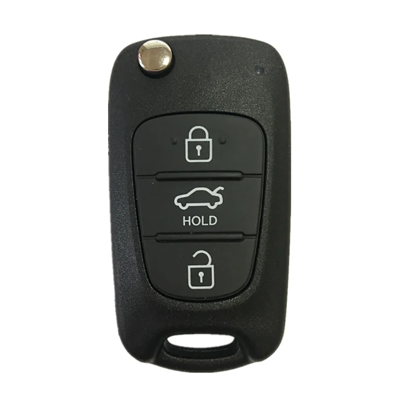 CN020068 Original 3 Button Flip Remote Genuine Key For Hyundai Elantra 2011-2013 With 433Mhz FCCID OKA-168T / 95430-3X100