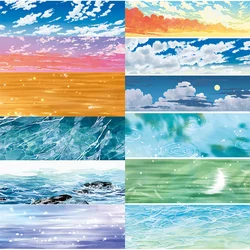 Sky washi tape cloud washi tape lake water paper tape for DIY decoration journal book