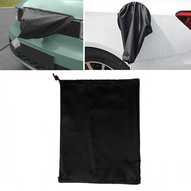 Rain Cover for Electric Vehicle Car Charging Port Hood Sleeve