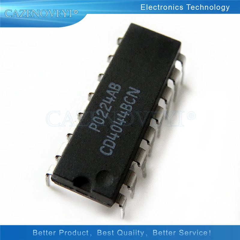 10pcs/lot CD4044BCN CD4044BE CD4044 DIP-16 In Stock