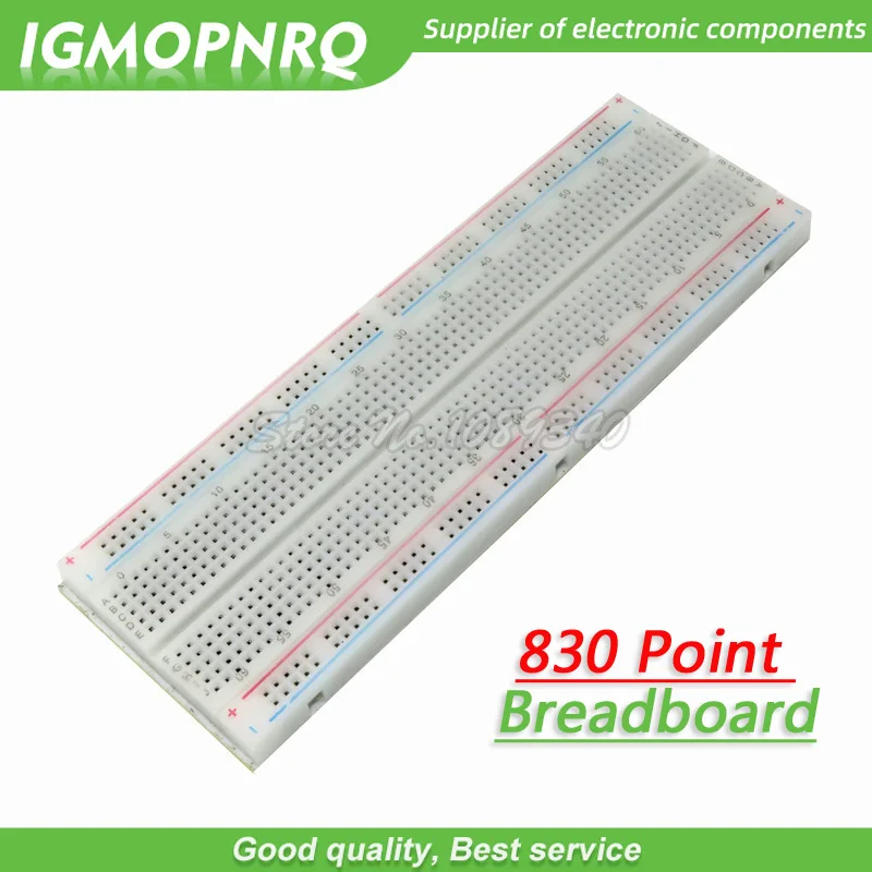 10pcs Breadboard 830 Point Solderless PCB Bread Board MB-102 MB102 Test Develop DIY