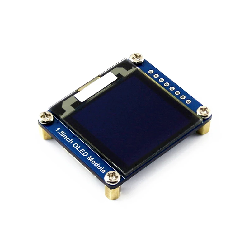 1.5-inch oled módulo ssd1327 driver chip i2c comunicação compatível com jetson nano torta de framboesa