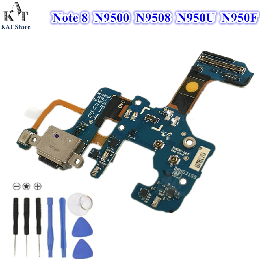 

1Pcs Replacement for Samsung Galaxy Note 8 N9500 N9508 N950U N950F Type-c USB Microphone Charging Port Dock Connector Flex Cable