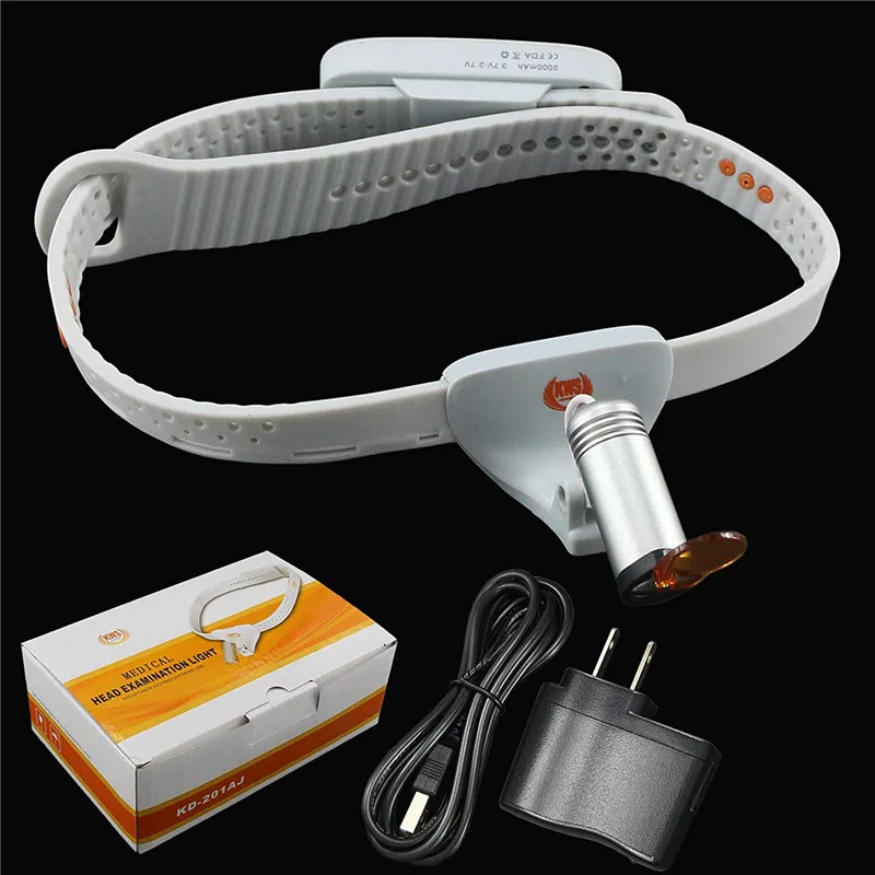 

Wireless Dental Filter Medical Headlight 3W LED Headlamp Dental Surgical with Rechargeable Battery