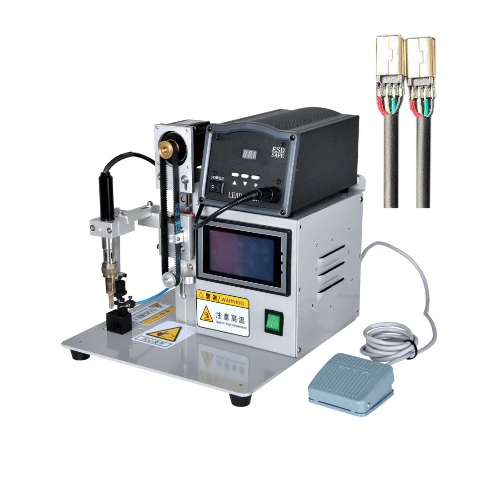 Semi-Automatic Copper Wire Soldering Machine Sensors Welding Machine