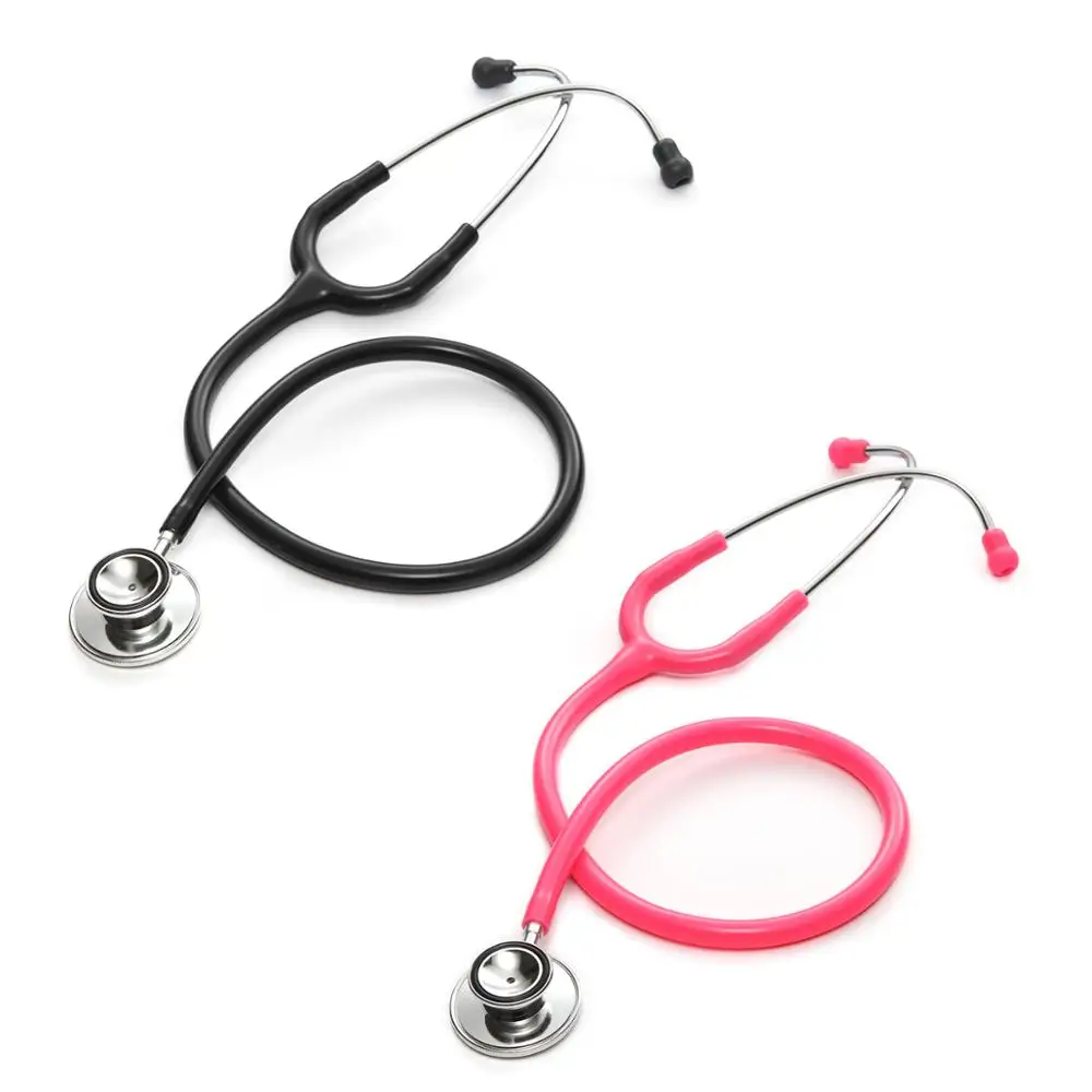 

10Pcs Deluxe Professional Dual Head Stethoscope Doctor Cardiology Stethoscope Medical Doctor Stethoscope Vet Medical Device