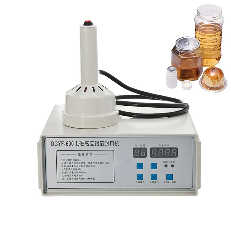 

Hand-held Electromagnetic Induction Sealer Round Plastic Bottle Cap Sealing Machine Aluminum Foil Capper Cap Packing Machine