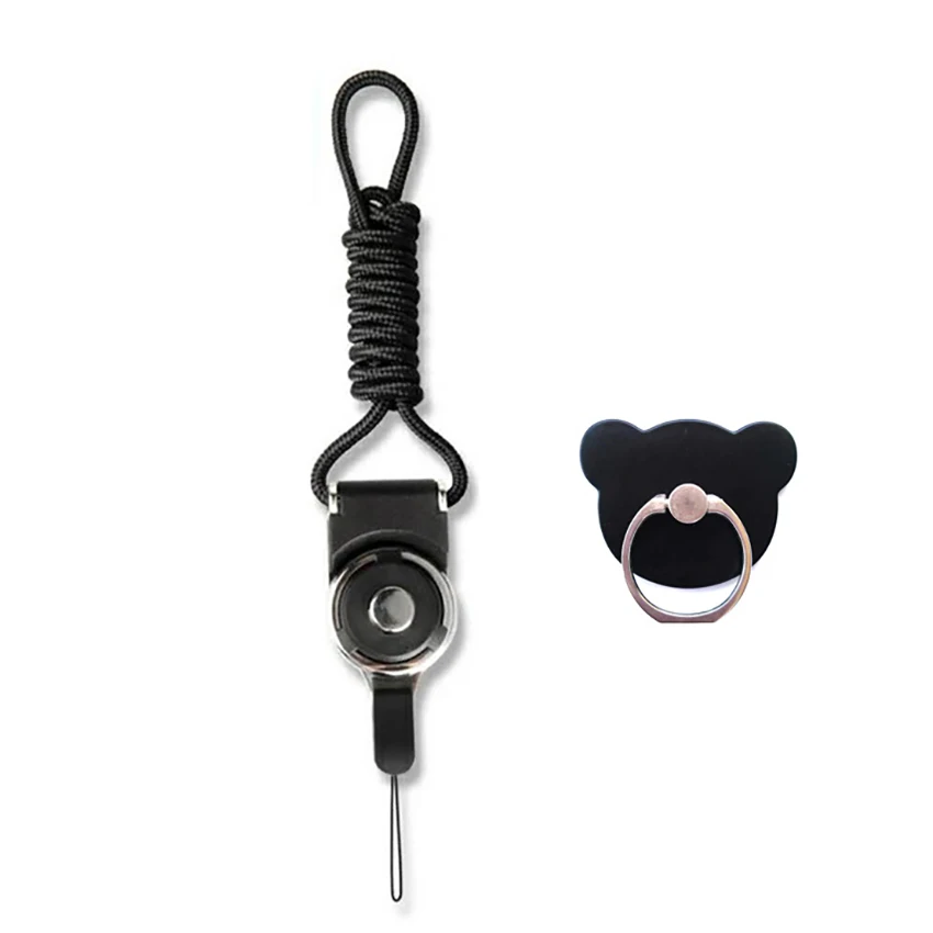 Detachable Long Lanyard Neck Strap For Key ID Card Badge Holder  Keycord Mobile Phone Landyard Keychain Cord Hand Rope