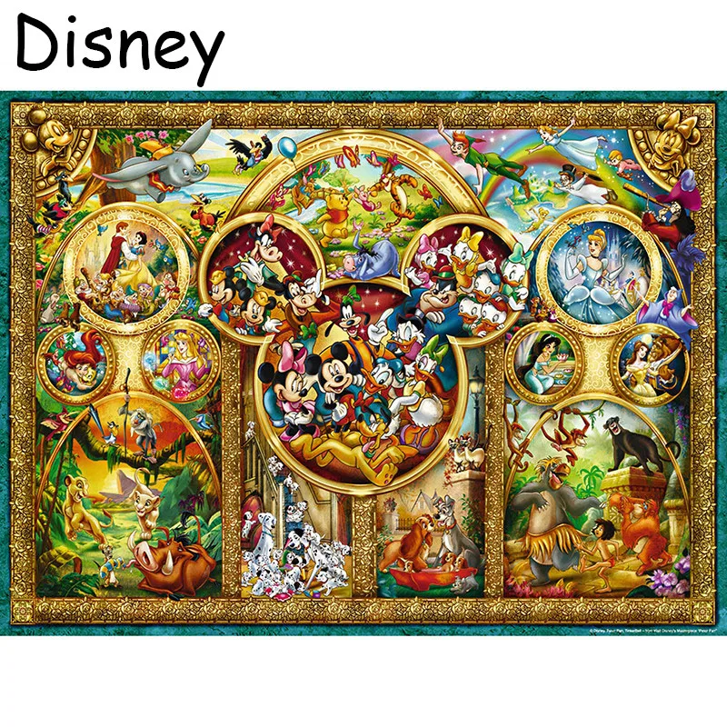 

Disney 5D DIY Diamond embroidery Cross stitch Cartoon Full Square/Round Diamond mosaic Diamond painting decoration