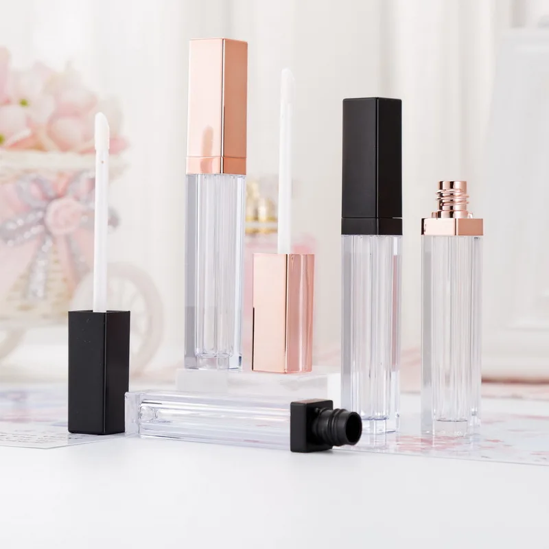 DIY Lip Gloss Containers Empty Lip Gloss Tubes Make-up Tool Transparent Refillable Empty Bottles For Cosmetic Stores DIY Lip view 6