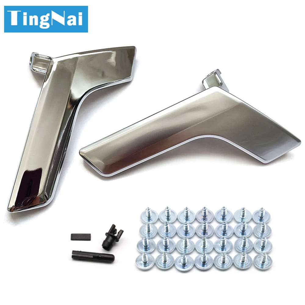 Upgraded Interior Door Left Right Chromed Pull Handle Replacement For Mercedes Benz W204 C-Class GLK300 C180 C200 C300