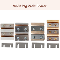 Violin Peg Reels Shaver Hole Reamer Aluminum Alloy Or Brass Body Stainless Steel Blade DIY Peg Reels Shaver Use Violin Tools