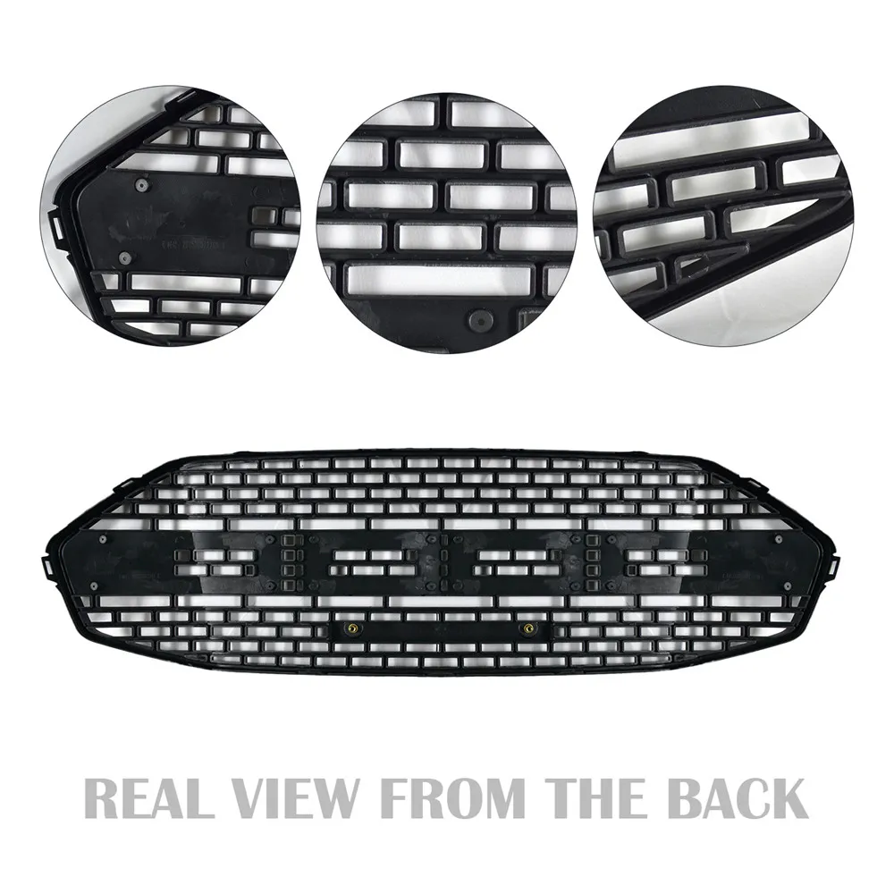 Modified For Ecosport Grill Mesh For Ecosport 2012 2013 2014 2015 2016 Racing Grills Front Bumper Grilles Grille Front Grill