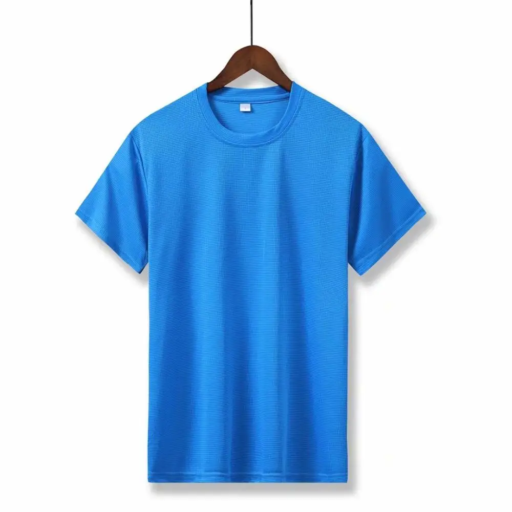 Men Women Kids Running T Shirt Quick Dry breathable Fitness T Shirt Training Clothes Gym Soccer Jersey Solid Sports Shirts Tops