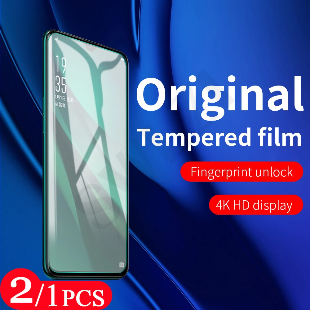 2/1Pcs HD Film for OPPO Reno 5 lite 5Z 5K 5F 4 SE 4Z 5G 4F 3 pro plus Z 2 2Z 2F 10X ZOOM A tempered glass phone screen protector