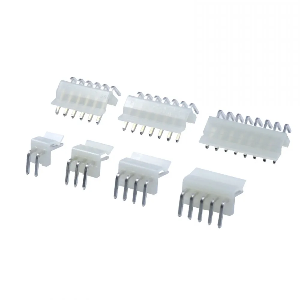 500 Stück CH3.96 2/3/4/5/6/7/8/9/10 Pin JST-Stecker 3,96 mm Rastermaß gerade gebogene Nadelstiftleiste Haltung ch3.96-2p/3p/4p/5p/6p – Detail 2