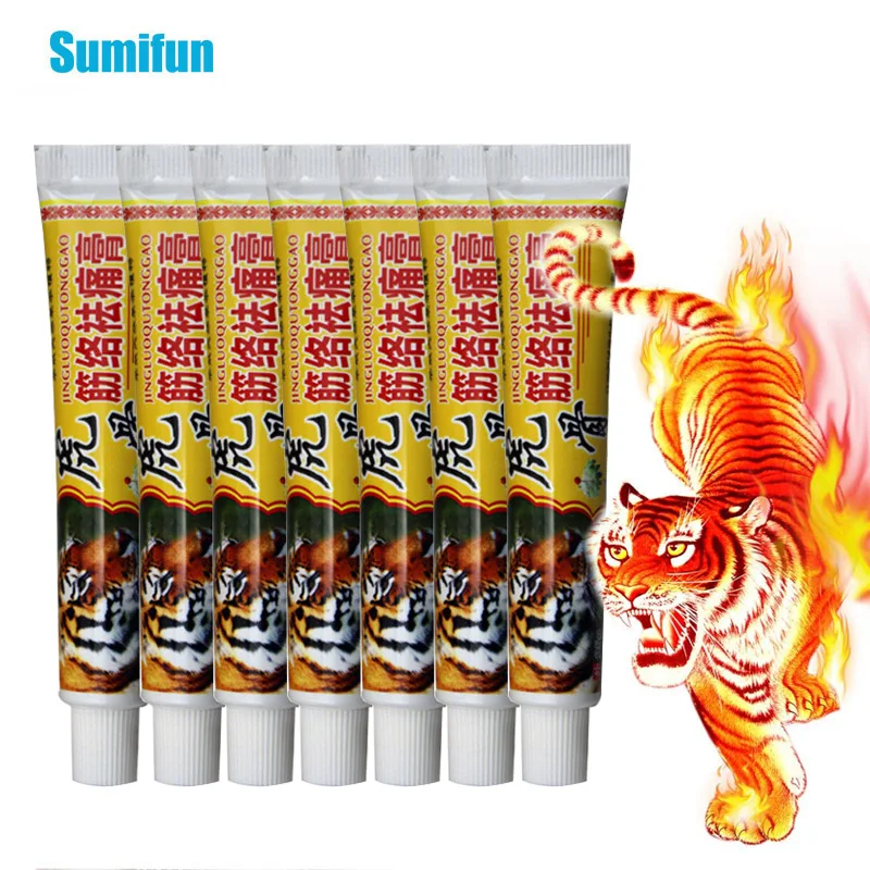 

1/5/10Pcs Tiger Balm Powerful Analgesic Cream Rheumatoid Arthritis Muscle Neck Knee Joint Pain Relief Ointment Medical Plaster