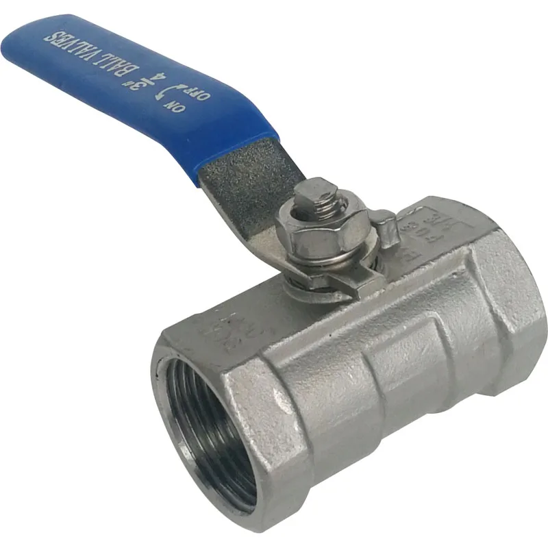 

304 316 stainless steel Q11f-16p 1PC type ball valve with internal thread 1000WOG 1/4" 3/8" 1/2" 3/4" 1" inch