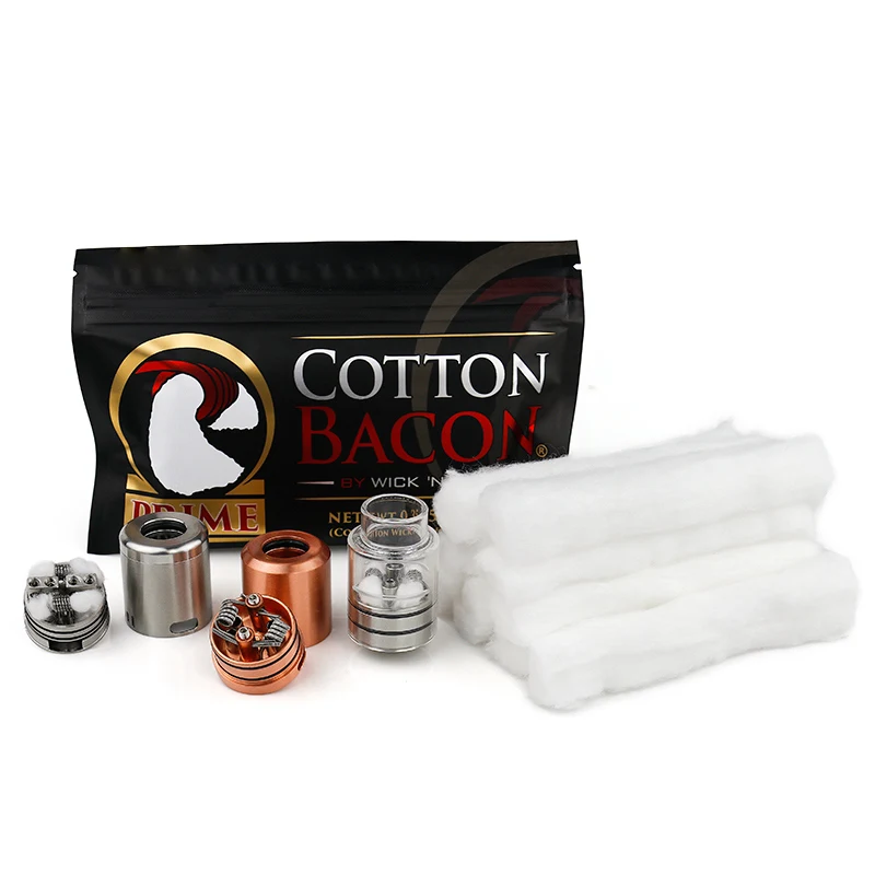 Versione in oro Cotone Pancetta Vape Cotone Per RTA RDA RTA Atomizzatore Elettronico Sigarette Vape Accessori